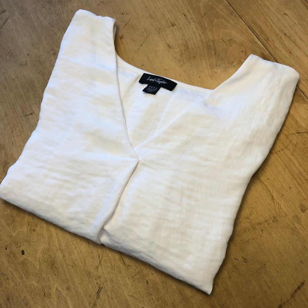 NWT Lord & Taylor V Neck Top.